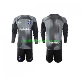 Tenue Inter Milan Gardien Enfant Domicile 2022-2023 Maillot de Foot ML